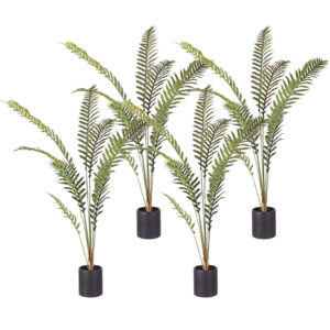 SOGA 4X 180cm Artificial Green Rogue Hares Foot Fern Tree Fake Tropical Indoor Plant Home Office Decor, Home & Living, Home Decor, Artificial Plants, , ,  - NZ DEPOT 1