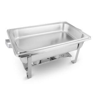 SOGA 4X Stainless Steel Chafing Food Warmer Catering Dish 9L Full Size, Furniture, Kitchen & Dining Room Furniture, Buffets, Sideboards & Kitchen Islands, , ,  - NZ DEPOT 2