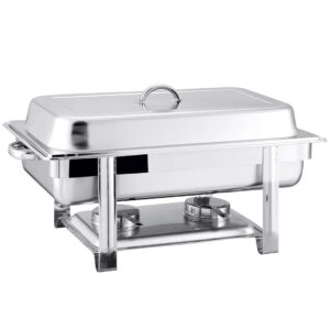 SOGA 4X Stainless Steel Chafing Single Tray Catering Dish Food Warmer, Furniture, Kitchen & Dining Room Furniture, Buffets, Sideboards & Kitchen Islands, , ,  - NZ DEPOT 2