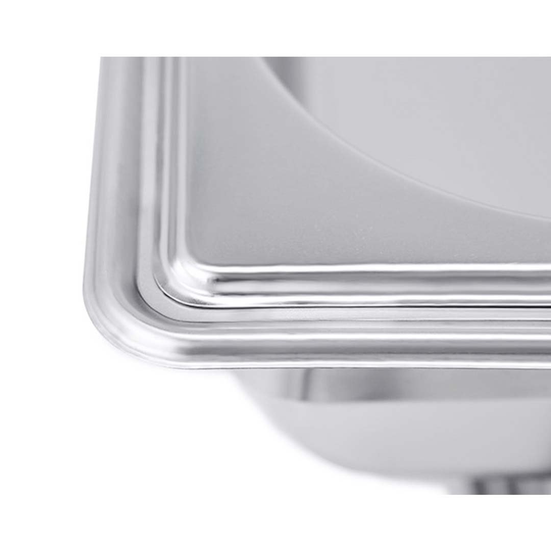 Soga 4X Stainless Steel Chafing Triple Tray Catering Dish Food Warmer, Furniture, Kitchen &Amp; Dining Room Furniture, Buffets, Sideboards &Amp; Kitchen Islands, , ,  - Nz Depot 5