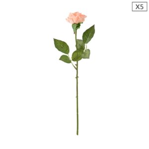 SOGA 5pcs Artificial Silk Flower Fake Rose Bouquet Table Decor Champion, Home & Living, Home Decor, Artificial Plants, , ,  - NZ DEPOT 1