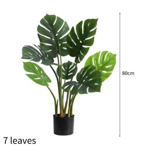 SOGA 80cm Artificial Indoor Potted Turtle Back Fake Decoration Tree Flower Pot Plant, Home & Living, Home Decor, Artificial Plants, , ,  - NZ DEPOT 2