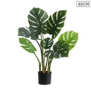 SOGA 80cm Artificial Indoor Potted Turtle Back Fake Decoration Tree Flower Pot Plant, Home & Living, Home Decor, Artificial Plants, , ,  - NZ DEPOT 1