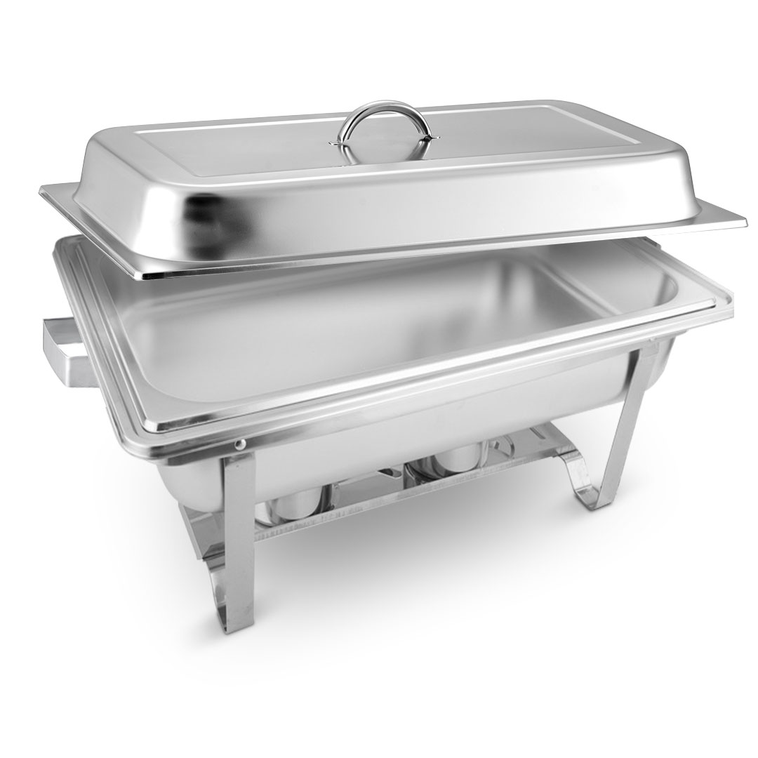 SOGA 9L Stainless Steel Chafing Food Warmer Catering Dish Full Size, Furniture, Kitchen & Dining Room Furniture, Buffets, Sideboards & Kitchen Islands, , ,  - NZ DEPOT 1