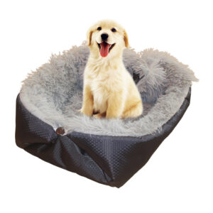 SOGA Black Dual-purpose Cushion Nest Cat Dog Bed Warm Plush Kennel Mat Pet Home Travel Essentials, Pet Supplies, Dogs, Carriers & Travel Products, , ,  - NZ DEPOT 1