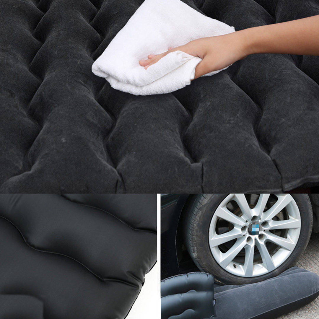 Soga Black Ripple Inflatable Car Mattress Portable Camping Air Bed Travel Sleeping Kit Essentials, Garden, Tools &Amp; Hardware, Automotive Parts &Amp; Accessories, Accessories &Amp; Car Care, Interior Accessories, ,  - Nz Depot 4