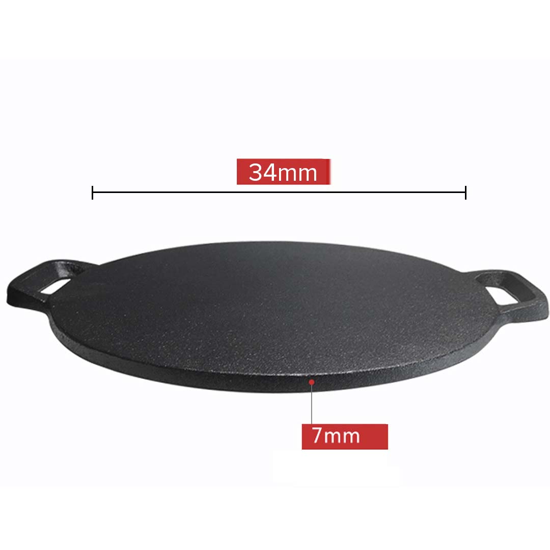 Soga Cast Iron Induction Crepes Pan Baking Cookie Pancake Pizza Bakeware, Home &Amp; Living, Kitchen &Amp; Dining, Cookware, Griddles &Amp; Grill Pans, ,  - Nz Depot 2