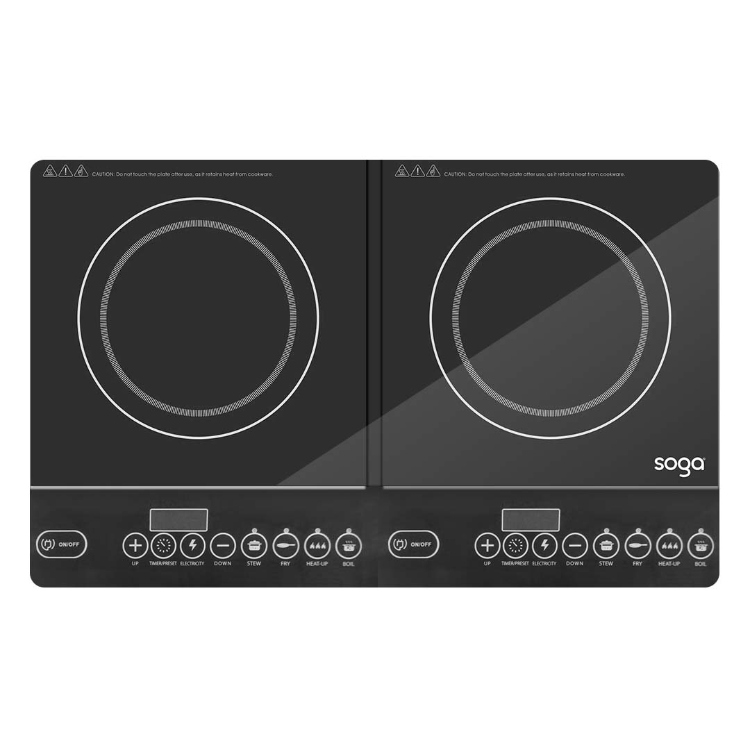 Soga Cooktop Portable Induction Led Electric Double Duo Hot Plate Burners Cooktop Stove, Electronics &Amp; Appliances, Appliances, Large Appliances, Cooktops, Induction Cooktops,  - Nz Depot 1