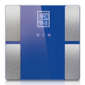 Soga Digital Electronic Lcd Bathroom Body Fat Scale Weighing Scales Weight Monitor Blue Nz Depot - Nz Depot