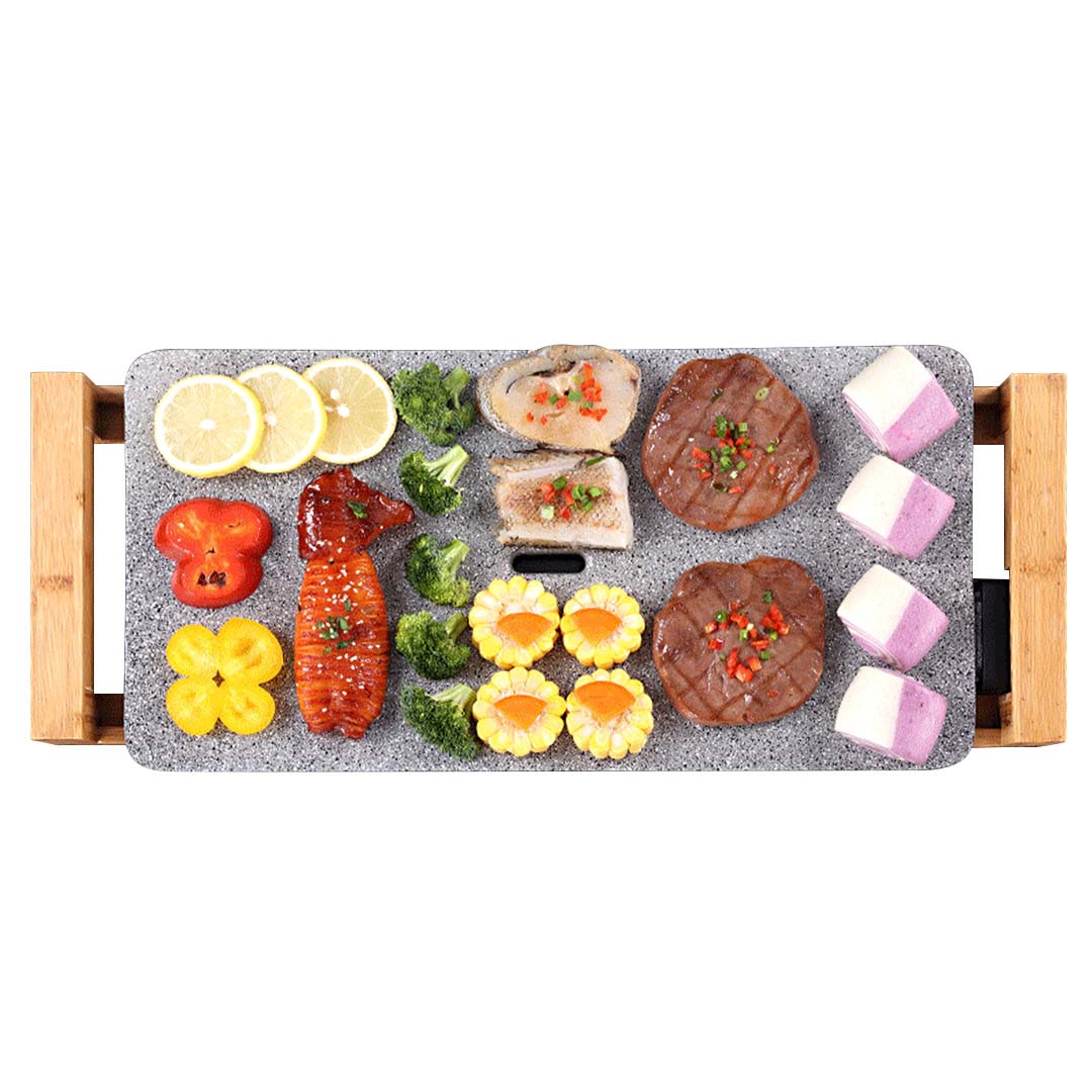 Soga Electric Ceramic Bbq Grill Non-Stick Surface Hot Plate For Indoor &Amp; Outdoor Stone, Electronics &Amp; Appliances &Gt; Appliances &Gt; Small Kitchen Appliances &Gt; Benchtop Cooking &Gt; Sandwich Presses &Amp; Grills, , , , ,  - Nz Depot 1