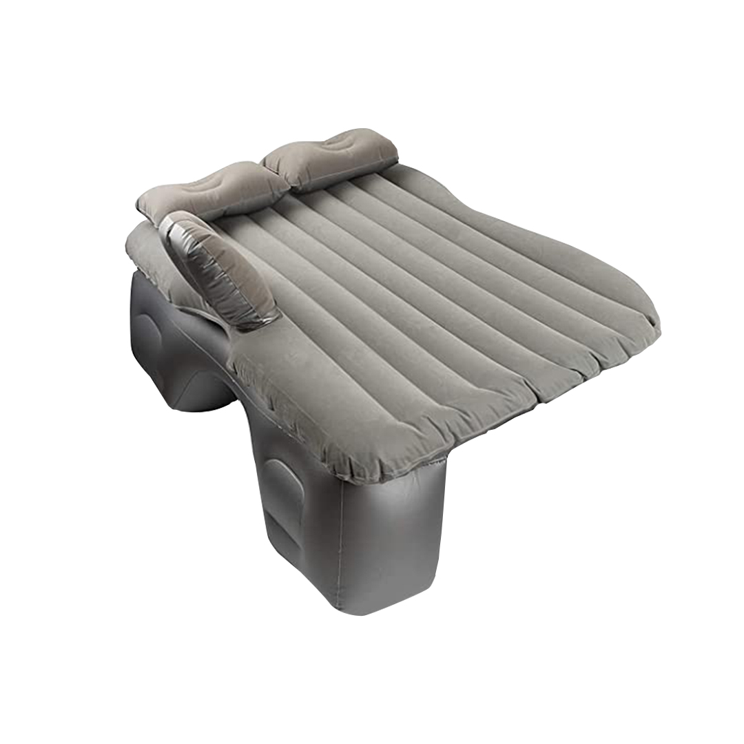 Soga Grey Stripe Inflatable Car Mattress Portable Camping Rest Air Bed Travel Compact Sleeping Kit Essentials, Garden, Tools &Amp; Hardware, Automotive Parts &Amp; Accessories, Accessories &Amp; Car Care, Interior Accessories, ,  - Nz Depot 1