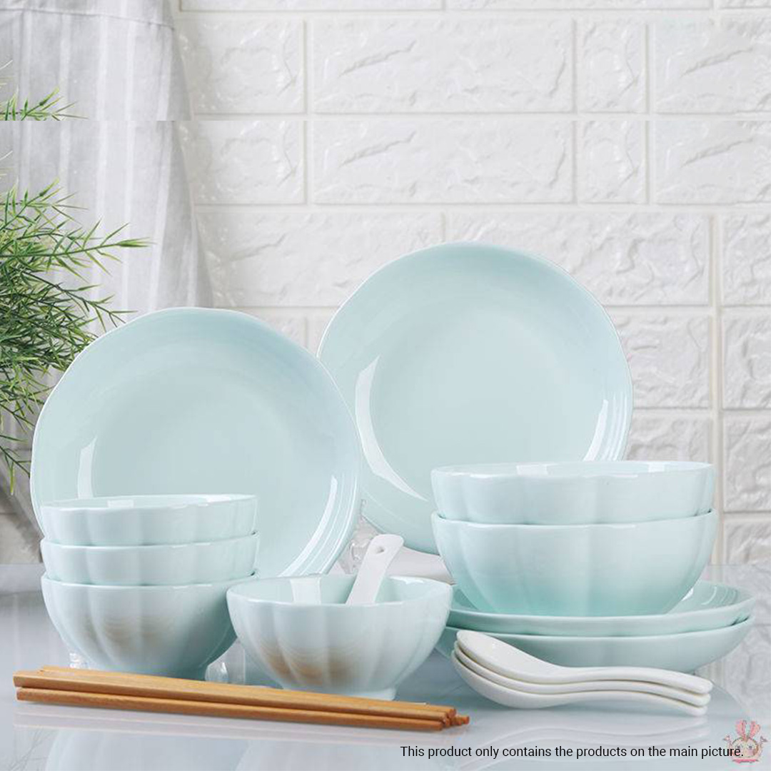 Soga Light Blue Japanese Style Ceramic Dinnerware Crockery Soup Bowl Plate Server Kitchen Home Decor Set Of 10, Kitchenware, Table Top, Dinnerware, Bowl, ,  - Nz Depot 6