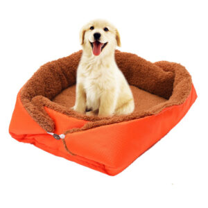 SOGA Orange Dual-purpose Cushion Nest Cat Dog Bed Warm Plush Kennel Mat Pet Home Travel Essentials, Pet Supplies, Dogs, Carriers & Travel Products, , ,  - NZ DEPOT 1