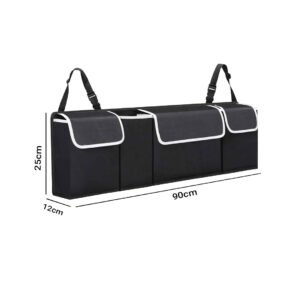 SOGA Oxford Cloth Car Storage Trunk Organiser Backseat Multi-Purpose Interior Accessories Black, Garden, Tools & Hardware, Automotive Parts & Accessories, Accessories & Car Care, Interior Accessories, ,  - NZ DEPOT 2