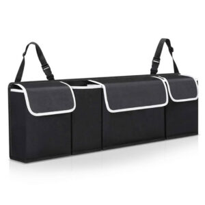 Soga Oxford Cloth Car Storage Trunk Organiser Backseat Multi Purpose Interior Accessories Black Nz Depot - Nz Depot