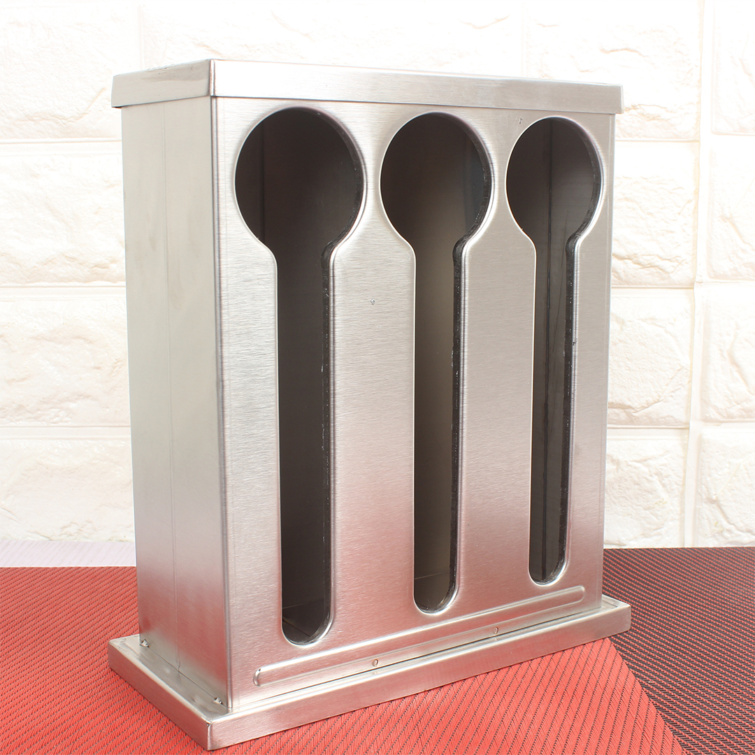 Soga Stainless Steel Buffet Restaurant Spoon Utensil Holder Storage Rack 3 Holes, Home &Amp; Living, Kitchen &Amp; Dining, Tableware, Cutlery, ,  - Nz Depot 8