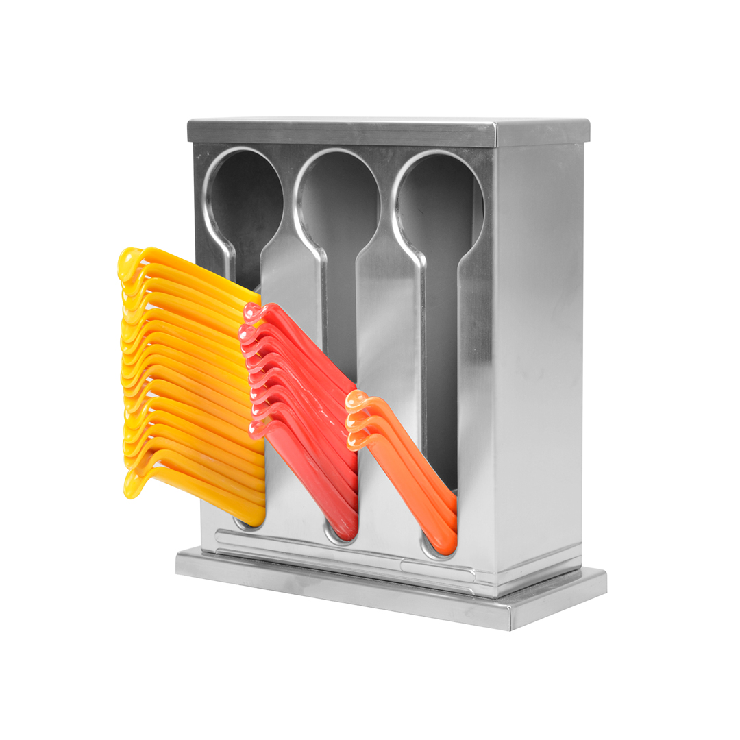 Soga Stainless Steel Buffet Restaurant Spoon Utensil Holder Storage Rack 3 Holes, Home &Amp; Living, Kitchen &Amp; Dining, Tableware, Cutlery, ,  - Nz Depot 1