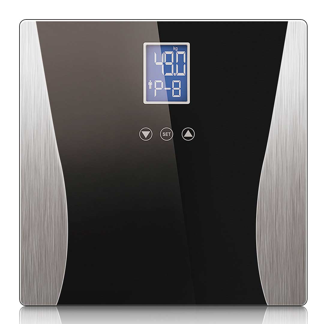 Soga Wireless Digital Body Fat Lcd Bathroom Weighing Scale Electronic Weight Tracker Black, Home &Amp; Living &Gt; Bathroom &Gt; Bathroom Accessories &Gt; Bathroom Scales, , , , ,  - Nz Depot 1