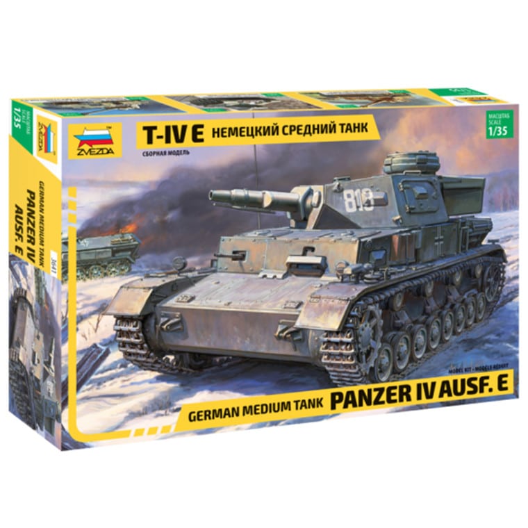 Zvezda - 1/35 - Panzer IV Ausf. E - $66.00 🤩