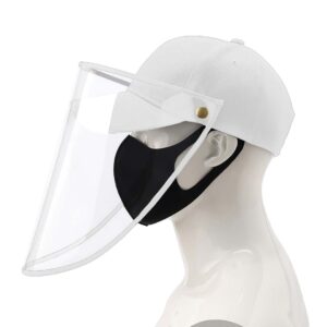 10X Outdoor Protection Hat Anti-Fog Pollution Dust Protective Cap Full Face HD Shield Cover Adult White, Business & Industrial, Work Safety Protective Gear, Protective Masks, , ,  - NZ DEPOT 2