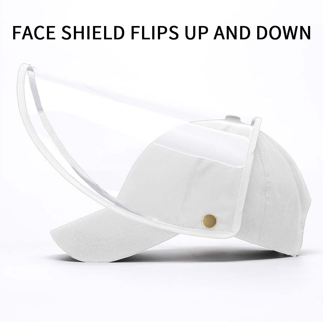 10X Outdoor Protection Hat Anti-Fog Pollution Dust Protective Cap Full Face Hd Shield Cover Adult White, Business &Amp; Industrial, Work Safety Protective Gear, Protective Masks, , ,  - Nz Depot 8