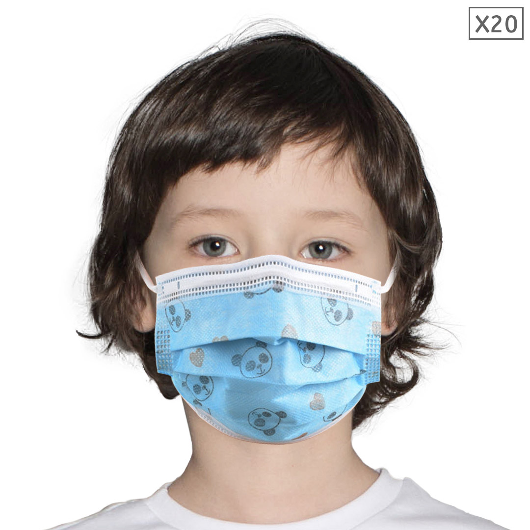 20 Pcs Anti Dust Filter Disposable Protective Sanitary Face Mask Kids, Business &Amp; Industrial, Medical, Medical Supplies, Disposable Face Masks, ,  - Nz Depot 1