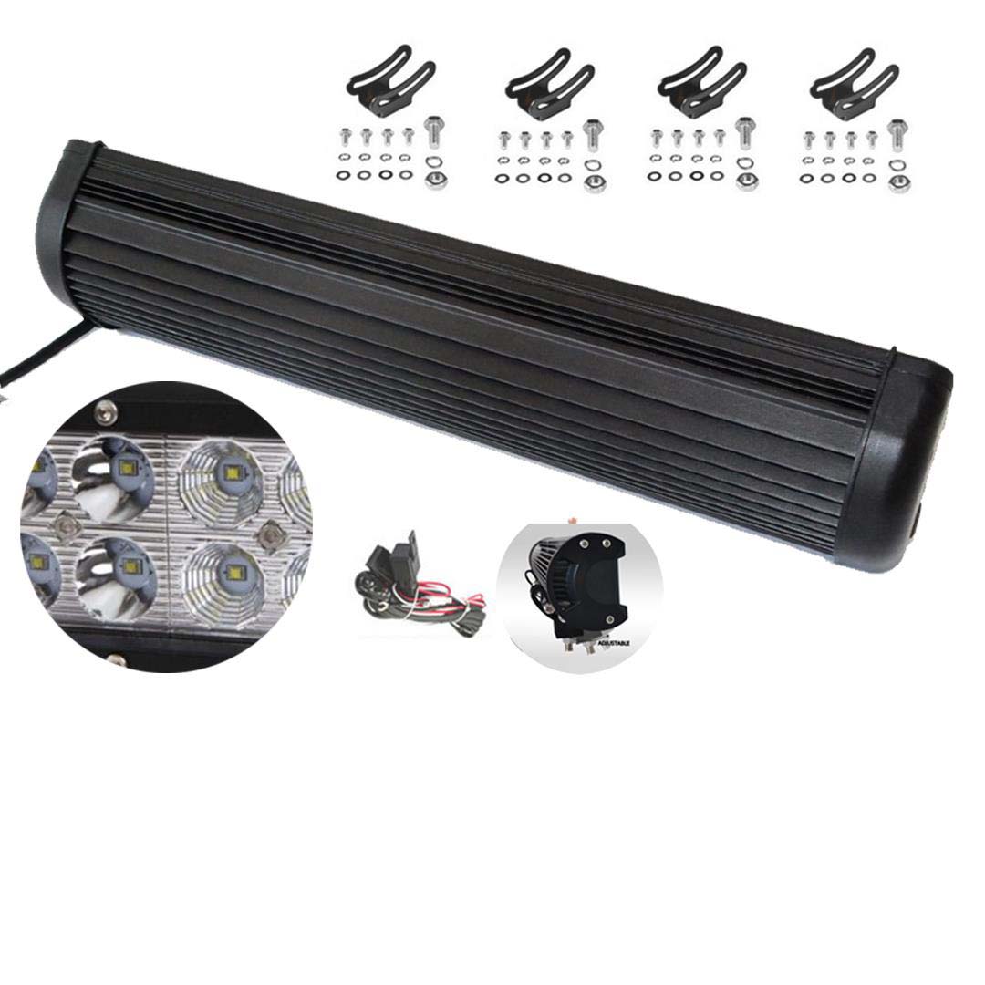 23Inch 144W Cree Led Light Bar Spot Flood Light 4X4 Offroad Work Ute Atv 12V 24V, Garden, Tools &Amp; Hardware, Automotive Parts &Amp; Accessories, Parts &Amp; Servicing, Vehicle Lighting, ,  - Nz Depot 2