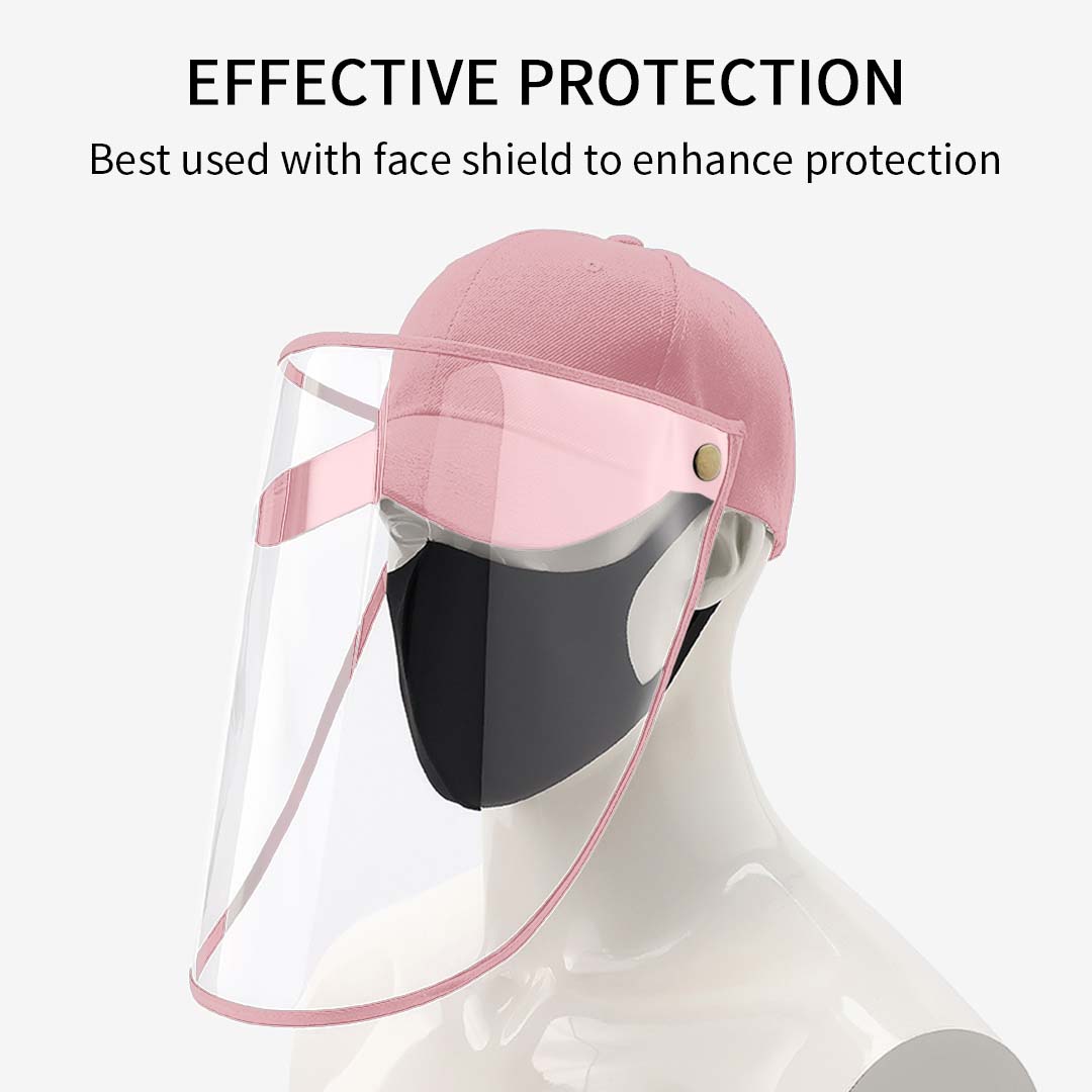 2X Outdoor Protection Hat Anti-Fog Pollution Dust Protective Cap Full Face Hd Shield Cover Kids Pink, Business &Amp; Industrial, Work Safety Protective Gear, Protective Masks, , ,  - Nz Depot 4