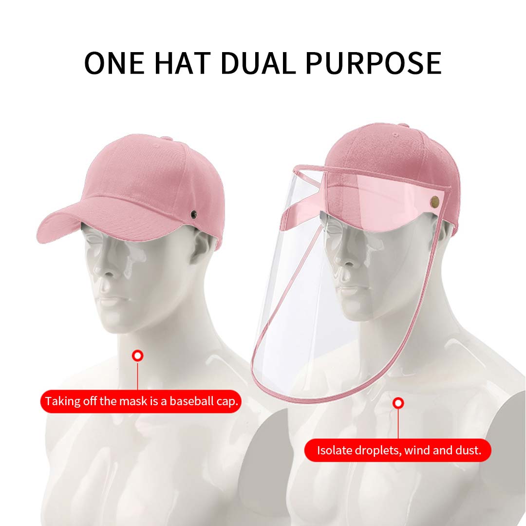 2X Outdoor Protection Hat Anti-Fog Pollution Dust Protective Cap Full Face Hd Shield Cover Kids Pink, Business &Amp; Industrial, Work Safety Protective Gear, Protective Masks, , ,  - Nz Depot 9