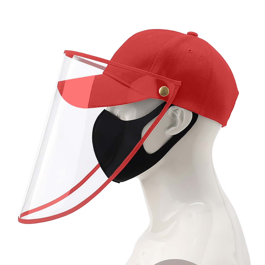 2X Outdoor Protection Hat Anti-Fog Pollution Dust Protective Cap Full Face Hd Shield Cover Kids Red, Business &Amp; Industrial, Work Safety Protective Gear, Protective Masks, , ,  - Nz Depot 2