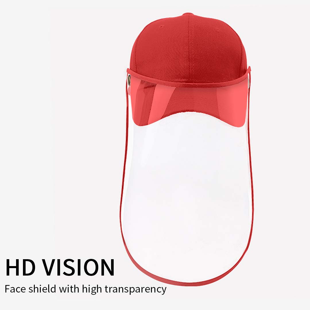 2X Outdoor Protection Hat Anti-Fog Pollution Dust Protective Cap Full Face Hd Shield Cover Kids Red, Business &Amp; Industrial, Work Safety Protective Gear, Protective Masks, , ,  - Nz Depot 3