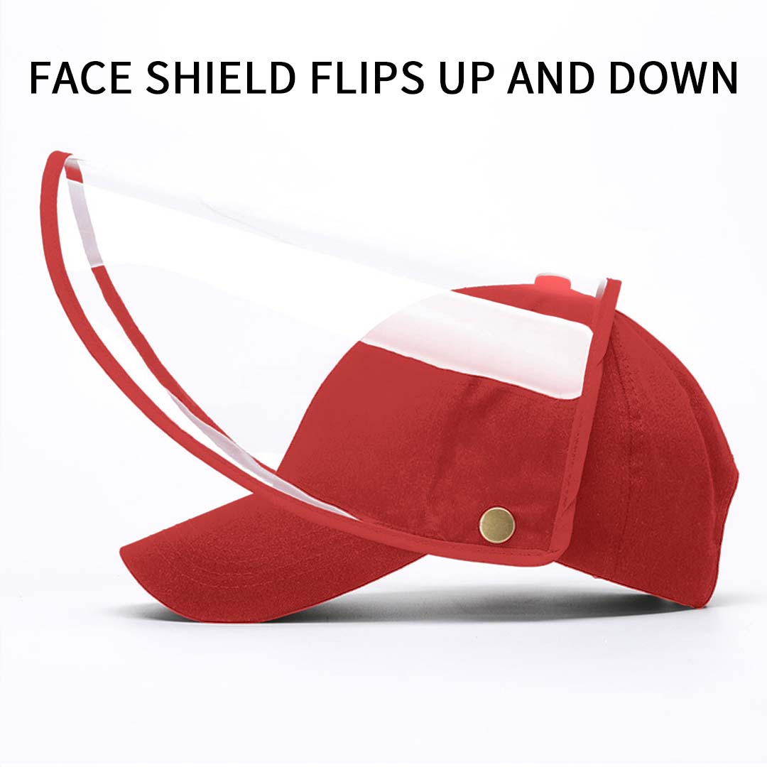 2X Outdoor Protection Hat Anti-Fog Pollution Dust Protective Cap Full Face Hd Shield Cover Kids Red, Business &Amp; Industrial, Work Safety Protective Gear, Protective Masks, , ,  - Nz Depot 8