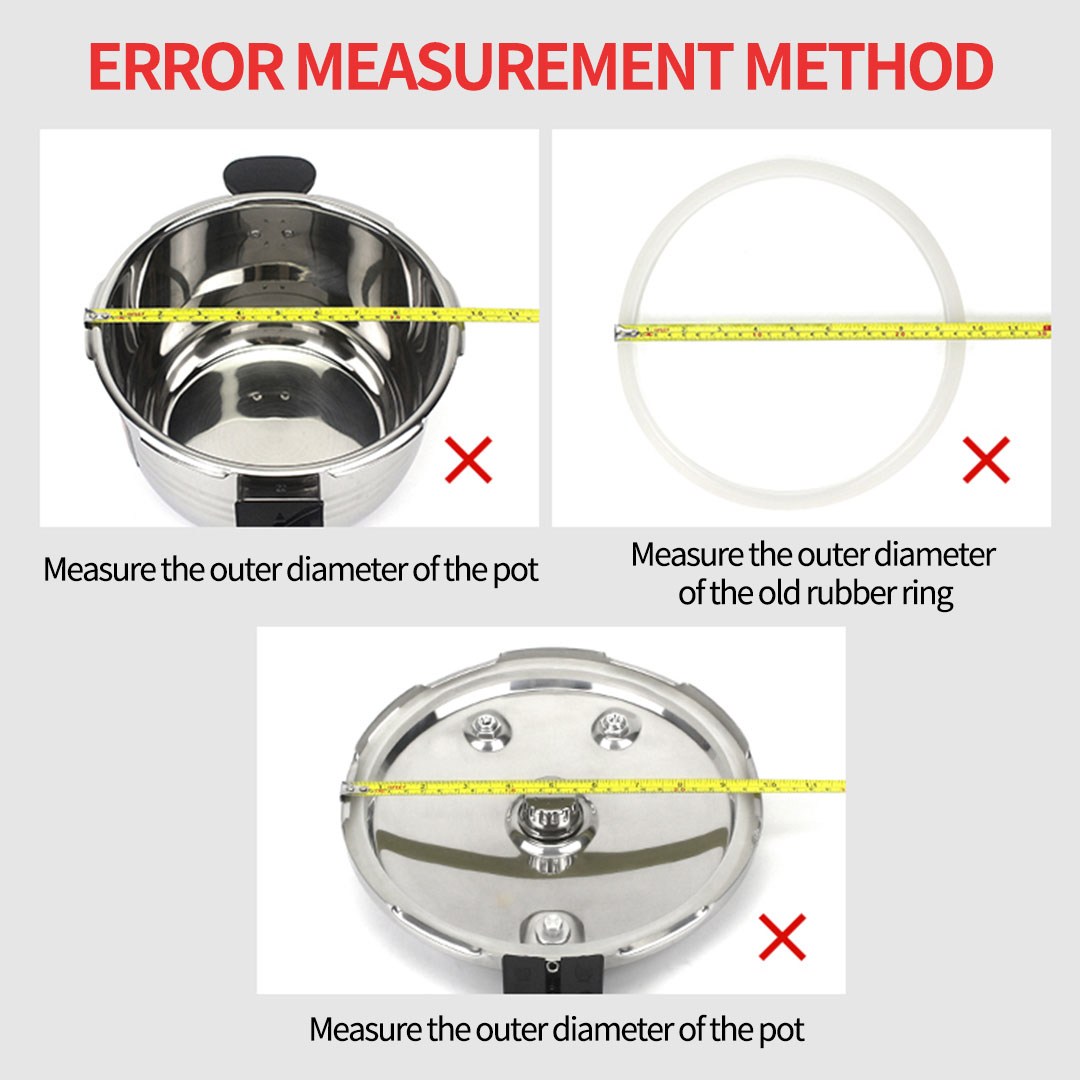 2X Silicone 3L Pressure Cooker Rubber Seal Ring Replacement Spare Parts, Electronics &Amp; Appliances, Appliances, Small Kitchen Appliances, Benchtop Cooking, Slow Cookers &Amp; Pressure Cookers,  - Nz Depot 5