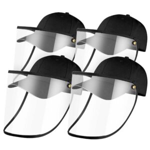 4X Outdoor Protection Hat Anti-Fog Pollution Dust Protective Cap Full Face HD Shield Cover Adult Black, Business & Industrial, Work Safety Protective Gear, Protective Masks, , ,  - NZ DEPOT 1