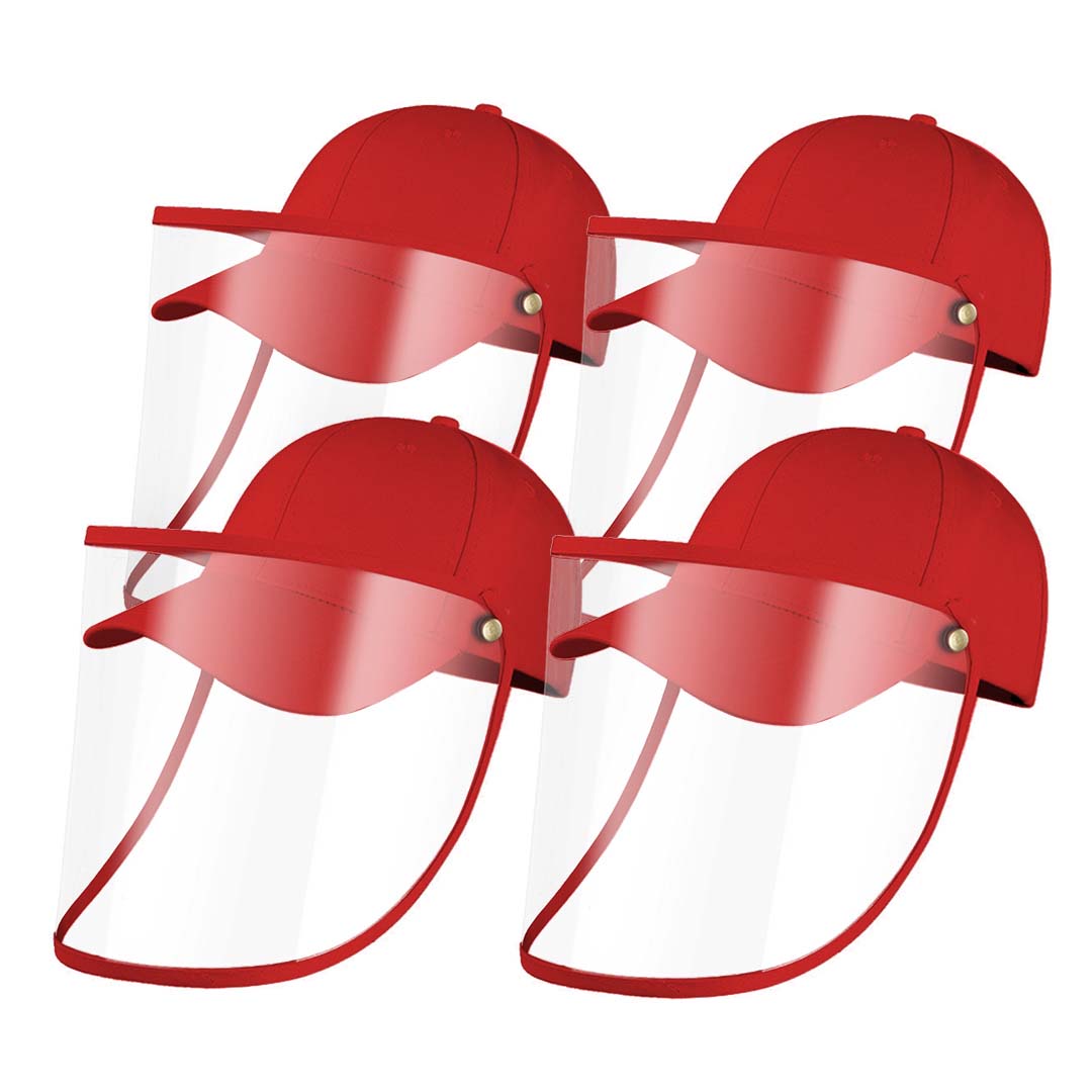 4X Outdoor Protection Hat Anti-Fog Pollution Dust Protective Cap Full Face Hd Shield Cover Kids Red, Business &Amp; Industrial, Work Safety Protective Gear, Protective Masks, , ,  - Nz Depot 1