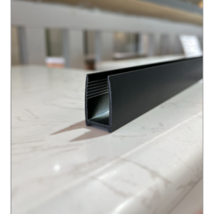 Aluminium Wall Channel for 10mm Glass Shower Screens - Black, Spare Parts - NZ DEPOT