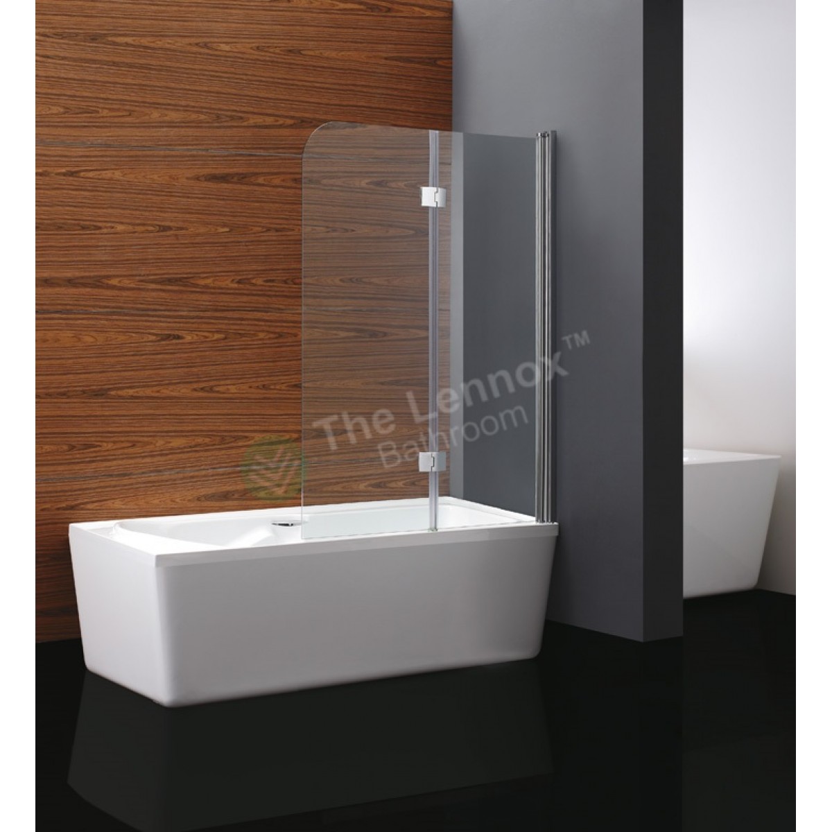 Bath Screen - Moon Series 1000mm Folding Screen