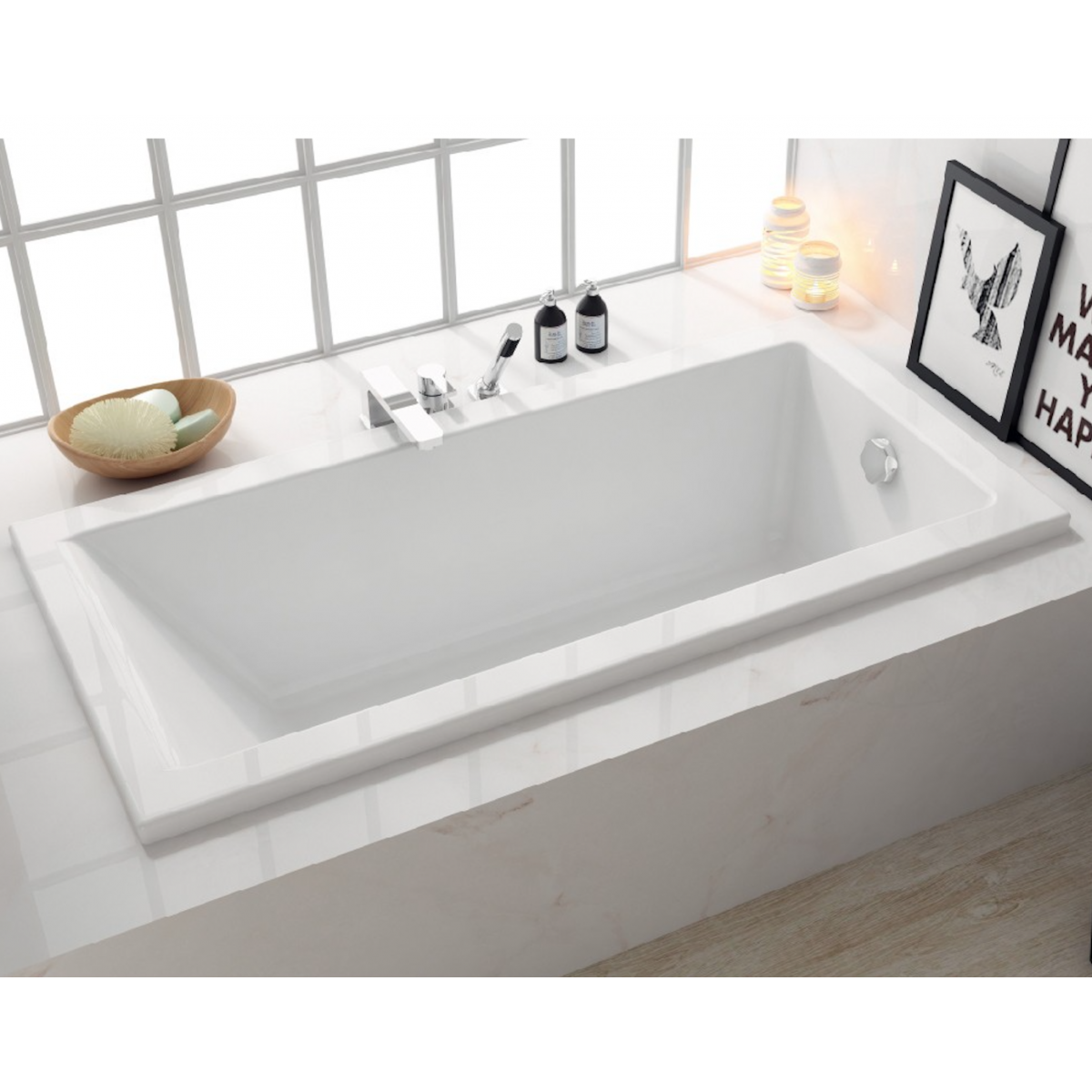 Bath Tub - Corfield Series C1520D, Ordinary Bath Tub - Nz Depot