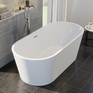 Freestanding Bath Royce Oval 1500mm, FreeStanding Bath Tub - NZ DEPOT