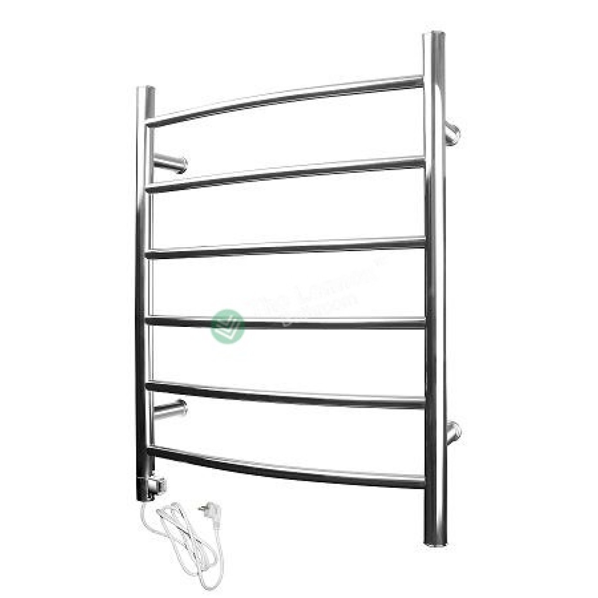 Heated Towel Rail Round 6 Bar Etw1-3 Right