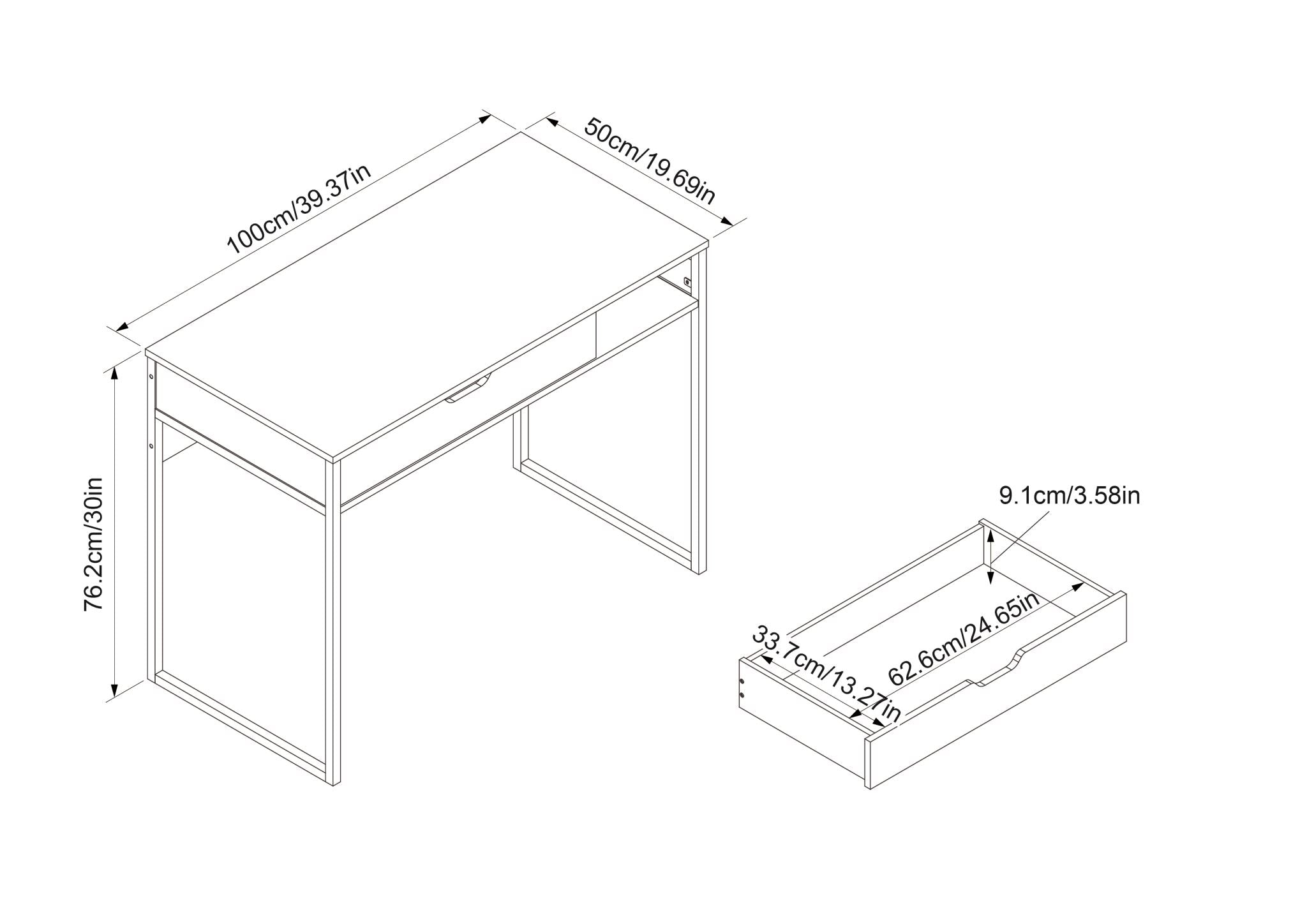 Office Desk PR8779 Desks NZ DEPOT 4