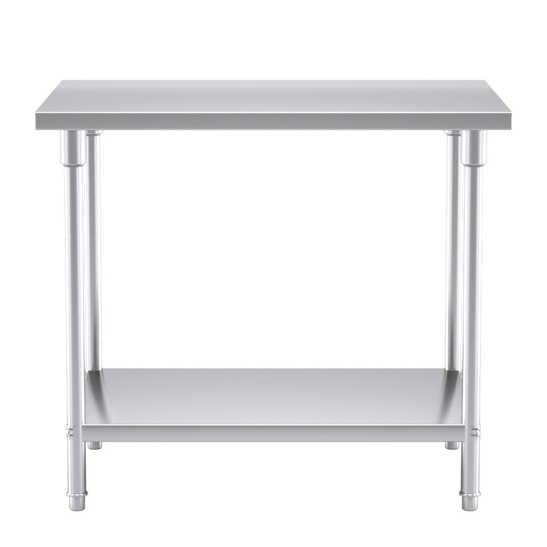 Soga 100*70*85Cm Commercial Catering Kitchen Stainless Steel Prep Work Bench, Furniture, Kitchen &Amp; Dining Room Furniture, Buffets, Sideboards &Amp; Kitchen Islands, , ,  - Nz Depot 2