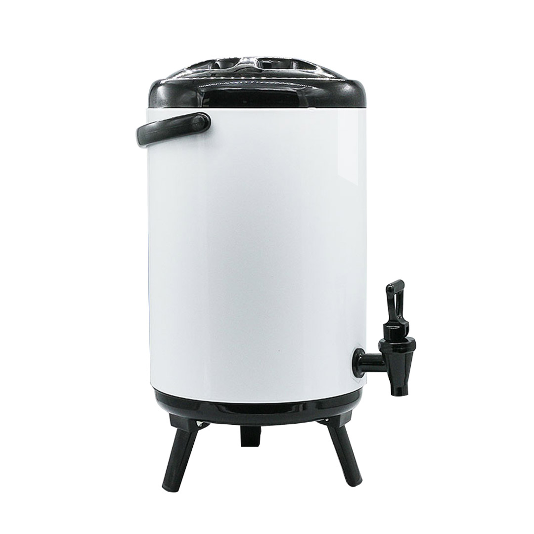 SOGA 10L Stainless Steel Insulated Milk Tea Barrel Hot and Cold Beverage Dispenser Container with Faucet White, Home & Living, Kitchen & Dining, Barware, Spirit Dispensers, ,  - NZ DEPOT 7