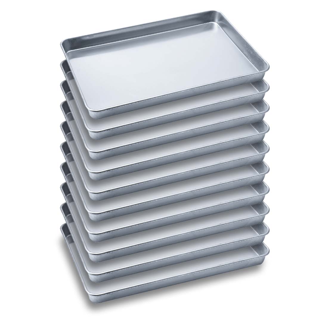 Soga 10X Aluminium Oven Baking Pan Cooking Tray For Baker Gastronorm 60*40*5Cm, Home &Amp; Living, Kitchen &Amp; Dining, Bakeware, Baking Trays, ,  - Nz Depot 1