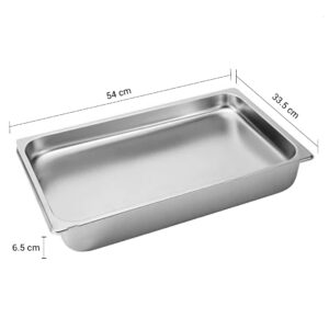 SOGA 12X Gastronorm GN Pan Full Size 1/1 GN Pan 10cm Deep Stainless Steel Tray, Home & Living, Kitchen & Dining, Bakeware, Baking Trays, ,  - NZ DEPOT 2