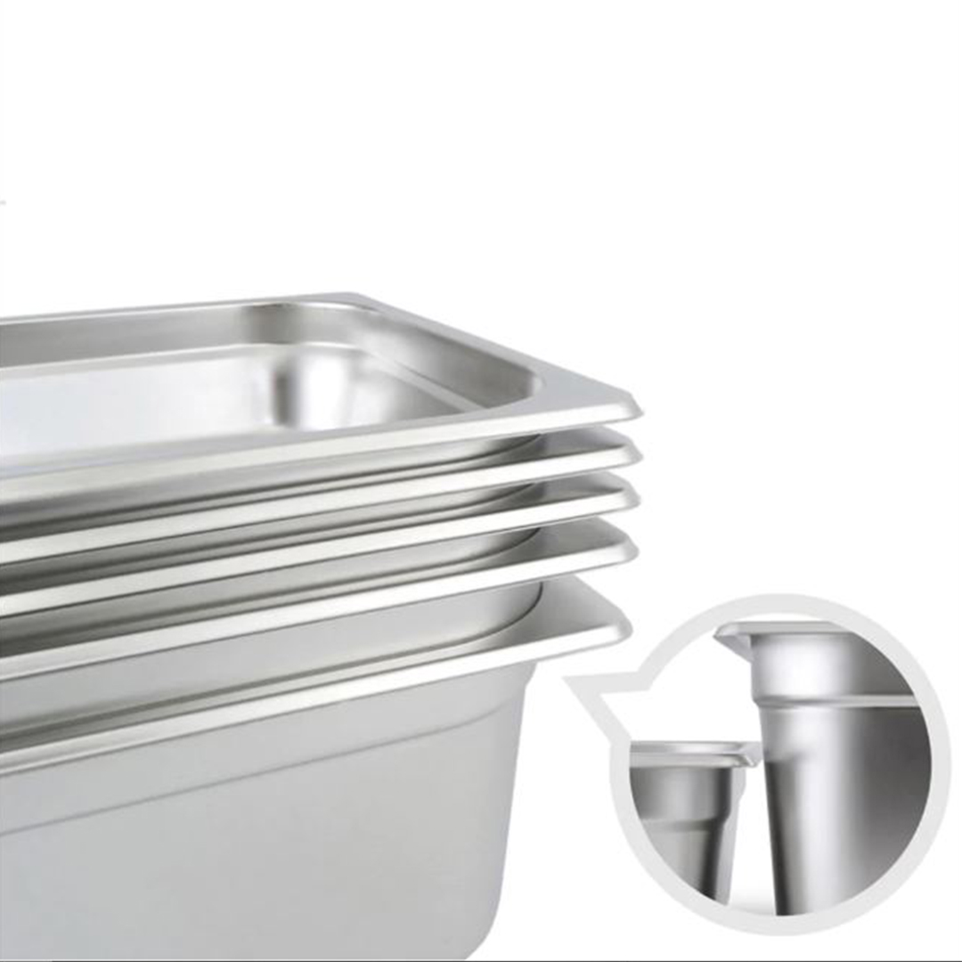 Soga 12X Gastronorm Gn Pan Full Size 1/1 Gn Pan 10Cm Deep Stainless Steel Tray, Home &Amp; Living, Kitchen &Amp; Dining, Bakeware, Baking Trays, ,  - Nz Depot 5