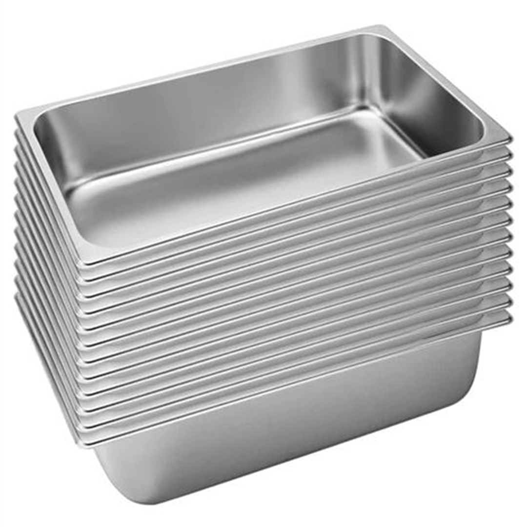 Soga 12X Gastronorm Gn Pan Full Size 1/1 Gn Pan 15Cm Deep Stainless Steel Tray, Home &Amp; Living, Kitchen &Amp; Dining, Bakeware, Baking Trays, ,  - Nz Depot 1