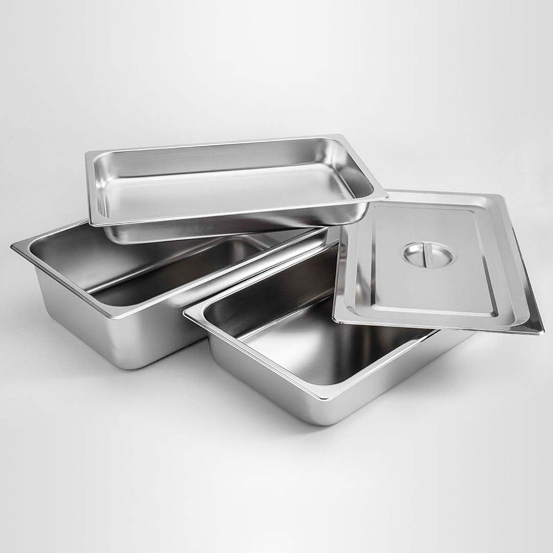 Soga 12X Gastronorm Gn Pan Full Size 1/1 Gn Pan 15Cm Deep Stainless Steel Tray With Lid, Home &Amp; Living, Kitchen &Amp; Dining, Bakeware, Baking Trays, ,  - Nz Depot 7