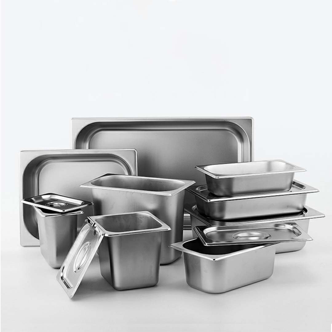 Soga 12X Gastronorm Gn Pan Full Size 1/1 Gn Pan 15Cm Deep Stainless Steel Tray With Lid, Home &Amp; Living, Kitchen &Amp; Dining, Bakeware, Baking Trays, ,  - Nz Depot 8