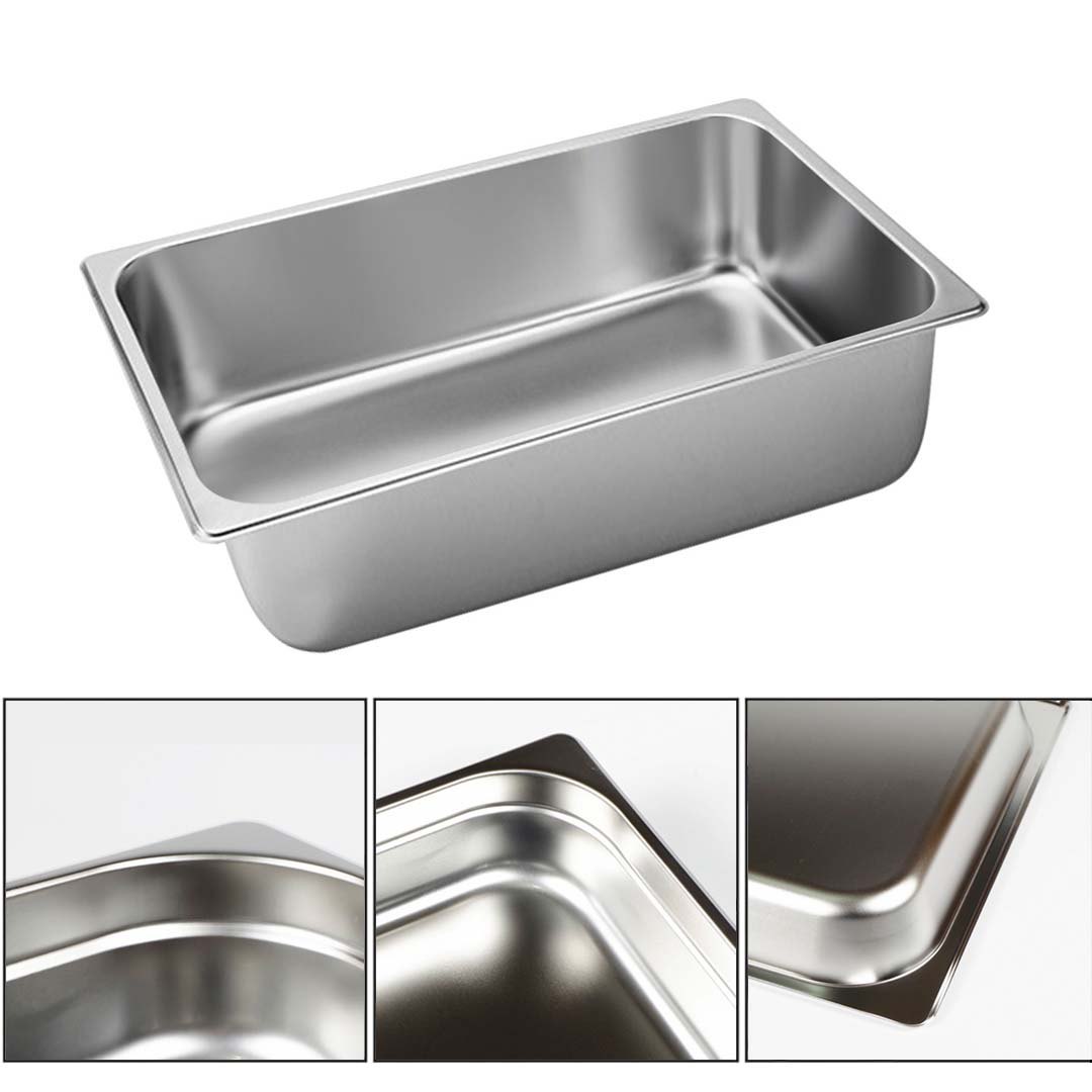 Soga 12X Gastronorm Gn Pan Full Size 1/1 Gn Pan 20Cm Deep Stainless Steel Tray With Lid, Home &Amp; Living, Kitchen &Amp; Dining, Bakeware, Baking Trays, ,  - Nz Depot 3